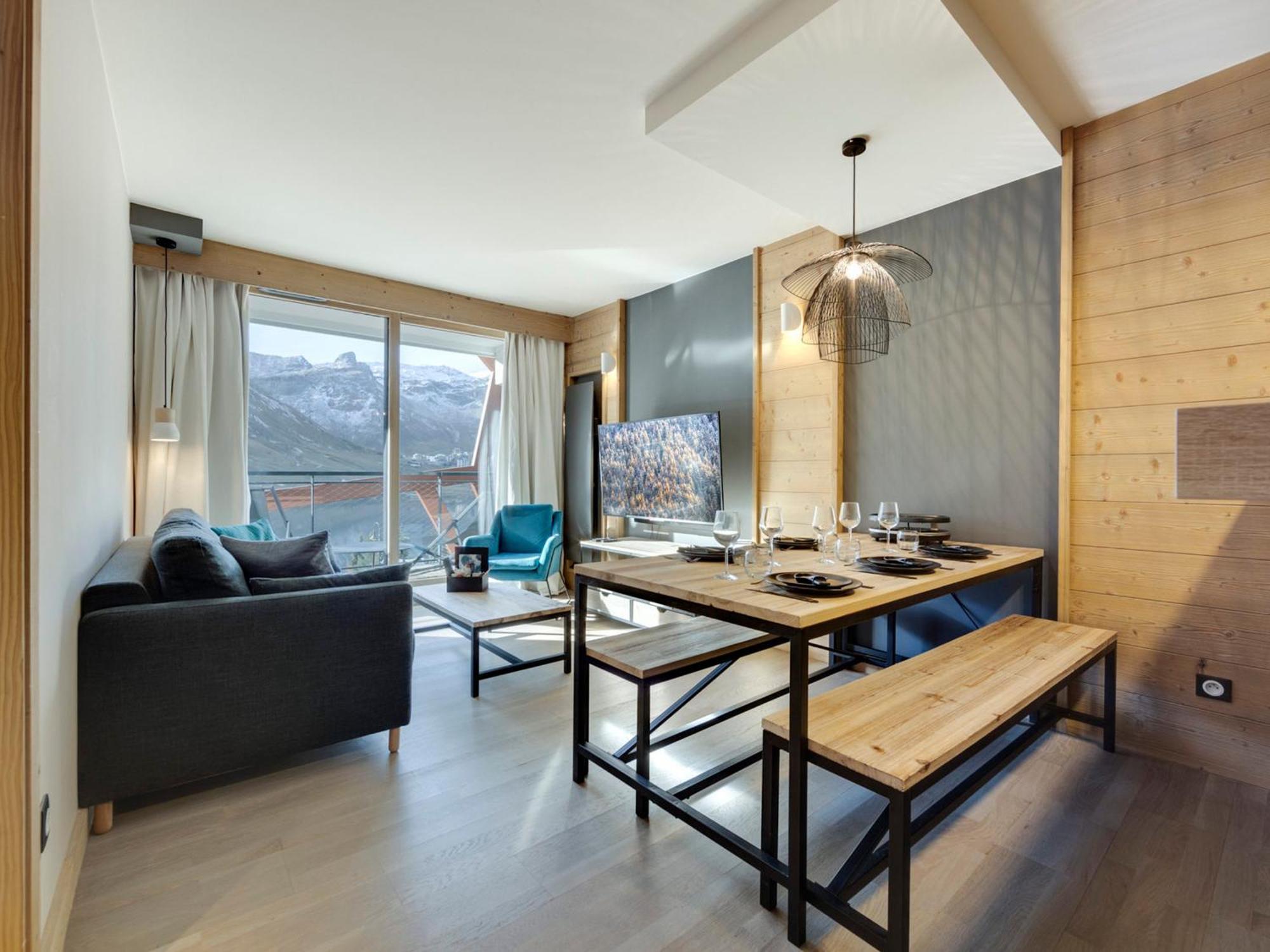 Appartement Moderne Au Coeur De Tignes, 2 Chambres, Balcon, Wifi, Linge Fourni - Fr-1-641-3 Εξωτερικό φωτογραφία